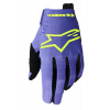Rukavice RADAR, ALPINESTARS (fialová/žlutá fluo, vel. L)