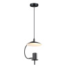 ACA DECOR Závesné stropné svietidlo PARACHUTE max. 1x 35W/GU10/230V/IP20, čierne