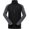 Alpine Pro Jorw Pánska outdoorová mikina s merino výplňou MSWD408 čierna XS