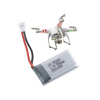 Batéria LI-POL 3,7 V 550mAh, 35 * 20 * 7mm - 2pin