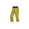 Pánske lezecké šortky Ocún JAWS 3/4 Pants green avocado