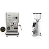 Profitec GO, brushed stainless steel + Eureka Atom W 75, chrome