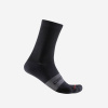 Ponožky CASTELLI Espresso 15 black S-M