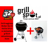 WEBER BAR-B-KETTLE VEĽKÝ GRIL NA UHLIE OKRÚHLY 57 CM