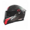 Prilba N401 Crower, NOX (čierna matná, červená) 2025 2XL