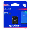 GOODRAM MICROSD CARD 16GB MICRO + SD ADAPTÉR