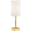 Argon Abruzzo stolová lampa 1x7 W biela-mosadzná 8030