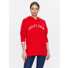 Tommy Hilfiger dámska červená mikina WW0WW37797 S