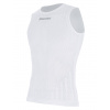 Funkční triko bez rukávů SANTINI Rete White XL/XXL