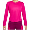 Dlhé -výcvikové tričko Nike S Roses a Pialové (Športové tričko s dlhým rukávom Nike Dri-Fit Roses R.S)