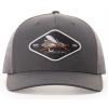 Kšiltovka Grundéns CC Hopper Trucker Charcoal