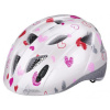 ALPINA Cyklistická prilba Ximo biela srdiečka Veľkosť : S 47-51cm