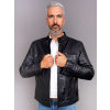 Max Original Leather Pánska kožená bunda 8079M black (XL 50-52) - Čierna - XL