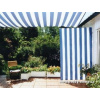 Peddy Shield Súprava napínacej techniky so šikmou slnečnou plachtou 230 x 140 cm žlto-bielou Peddy Shield