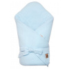 Baby Nellys Mušelínová zavinovačka na zaväzovanie 75 x 75 cm Baby Nellys Svetlo modrá