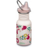 Detská nerezová fľaša Klean Kanteen Kid Classic Narrow 12oz (w/Kid Sippy Cap) - leaping unicorns 355 ml uni