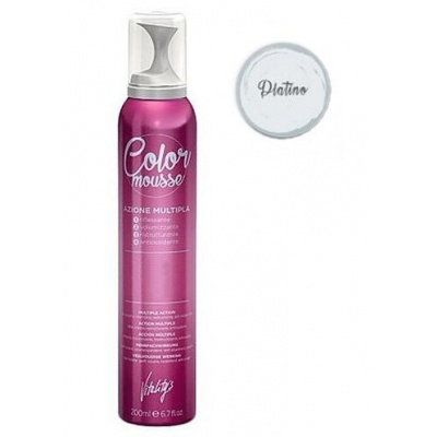 VITALITYS Color Mousse PLATINO farebné penové tužidlo 200ml - platinová blond