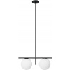 Miloox Jugen Black stropné svietidlo 2x40 W biela-čierna 1744.200