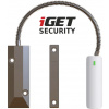 iGET SECURITY EP21 - senzor na železné dveře/okna/vrata pro alarm M5, výdrž baterie až 5 let 75020621