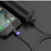 Interlook AM23 | 3v1 2M | Magnetický USB nabíjací kábel pre telefón | Rýchle nabíjanie 3.0 2.4A Zlatý