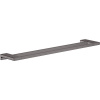 HANSGROHE AddStoris dvojitý držiak na osušku, dĺžka 648 mm, kartáčovaný čierny chróm, 41743340