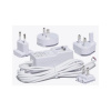 DoorBird Power supply unit (mains adaptor) with four country-specific adaptors (EU, US, UK, AU), 100-240 VAC to 15VDC @ 1A - DB-15VDC-PS-423867314-1206