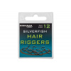 Drennan háčiky bez protihrotu Silverfish Hair Riggers Barbless veľ. 14