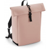 BAGBASE BG 335 / Batoh Roll-Top matné PU - nude pink 15 litrov