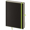Helma 365 Bodkovaný zápisník Black Green A5 (L)