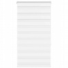 Roleta zebra, biela, šírka tkaniny 65,9 cm, polyester