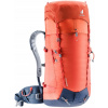 Deuter Guide Lite Vojenský batoh 20-40 l pomaranče a červené (Sprievodca batohom Deuter Lite 30+ Papaya Navy)