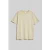 TRIČKO GANT SLUB TEXTURE SS T-SHIRT SILKY BEIGE