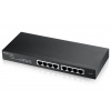 ZyXEL ZyXEL GS1915-8, 8-port GbE Smart hybrid mode Switch, standalone or NebulaFlex Cloud, desktop, fanless