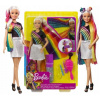 Barbie bábika - BÁBIKA BARBIE DLHÉ GLITTROVÉ DÚHOVÉ VLASY FXN96 (Barbie Doll Long Glitter Rainbow Hair fxn96)