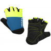 Dětské krátkoprsté rukavice MAX1 modro/fluo žluté 11-12 let
