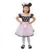 Kostým Myška (čelenka, šaty), veľkosť 92 /104 cm
