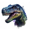 CUKROVÁ TLAČ jedlý obrázok na tortu Cukrová hmota Dinosaurus T-rex Rozprávka 6 + MENO