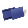Durable Magnetické vrecko na dokumenty 210x148mm na šírku 50ks modré