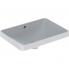 Geberit VariForm - Umývadlo zápustné 550x400 mm, s prepadom, biela 500.736.01.2