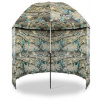 Delphin Dáždnik s bočnicou CLASSA CAMO 250cm 3/4