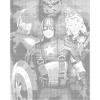 ZUTY Bodkovanie - AVENGERS Rámovanie: bez rámu a bez vypnutia plátna, Rozmer: 80x100 cm