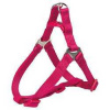 Postroj PREMIUM - fuchsia M: hruď: 50-65cm/20mm