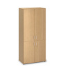 Interiér Říčany Vysoká skriňa ProOffice 80 x 47 x 178 cm, buk