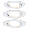Paulmann Nova LED zapustené bodové svetlo, hliník - 93451
