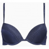 Push up podprsenka Calvin Klein Flirty QF5145E navy veľkosť 65D