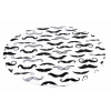Podložka pod TORT Okrúhle fúzy 30 cm HRUBÁ