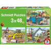 Schmidt Na stavenisku 3x48 dielov