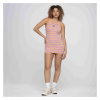 SANTA CRUZ šaty - Mini Hand Dress Pink/Orange Stripe (PINK ORANGE STRIPE) veľkosť: 14