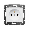LEGRAND VALENA Zásuvka 2P+T s detsk. ochranou biela 774397