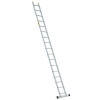 Springos Hliníkový rebrík 1x17 priečok jednodielny DRABEST DP-17 PRO